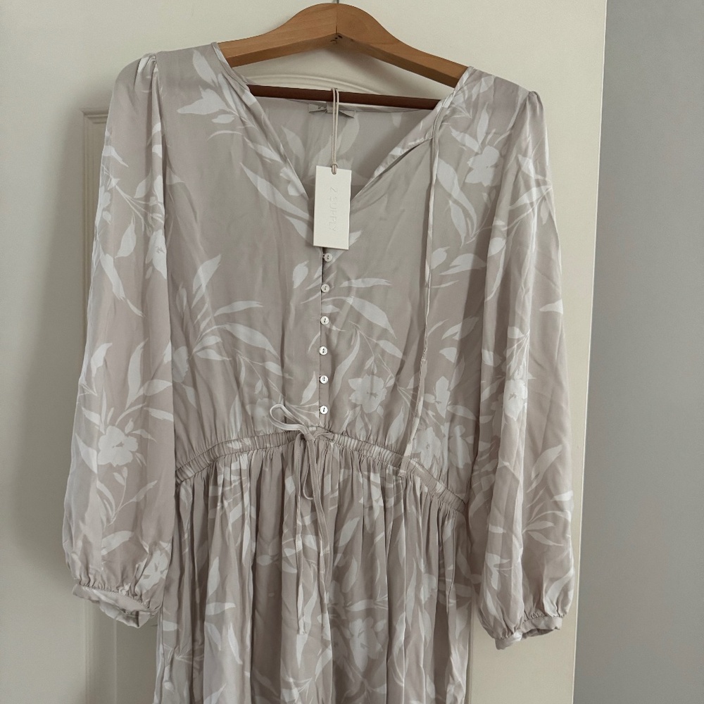 Z Supply Camila Mini Dress with Tie Waist NWT